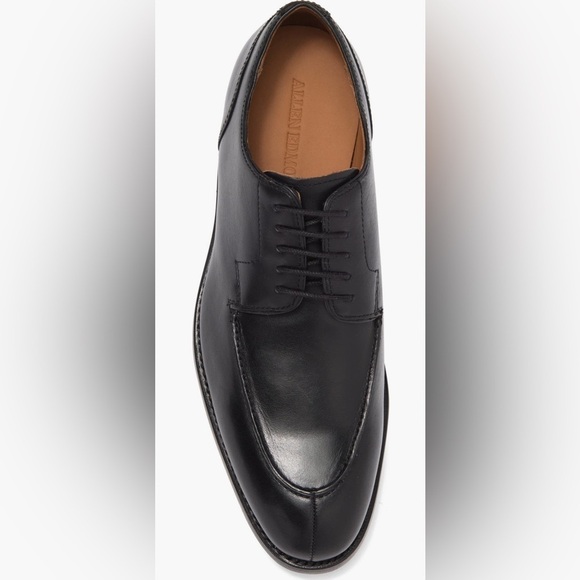 Allen Edmonds Watson Leather Derby Black Oxford Shoes Timeless Design NWOT main image 5